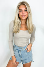 Get the Vibe Double Button Distressed Denim Shorts - FINAL SALE - Madison and Mallory