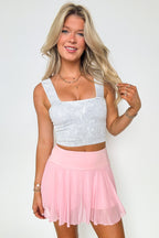 Gia Mesh Flowy Active Skort - FINAL SALE - Madison and Mallory