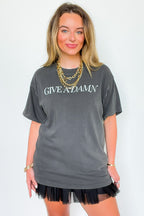 Give a Damn Relaxed Graphic Tee - FINAL SALE - Madison and Mallory