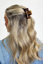 Glossy Girl Acetate Marble Hair Clip - Madison and Mallory