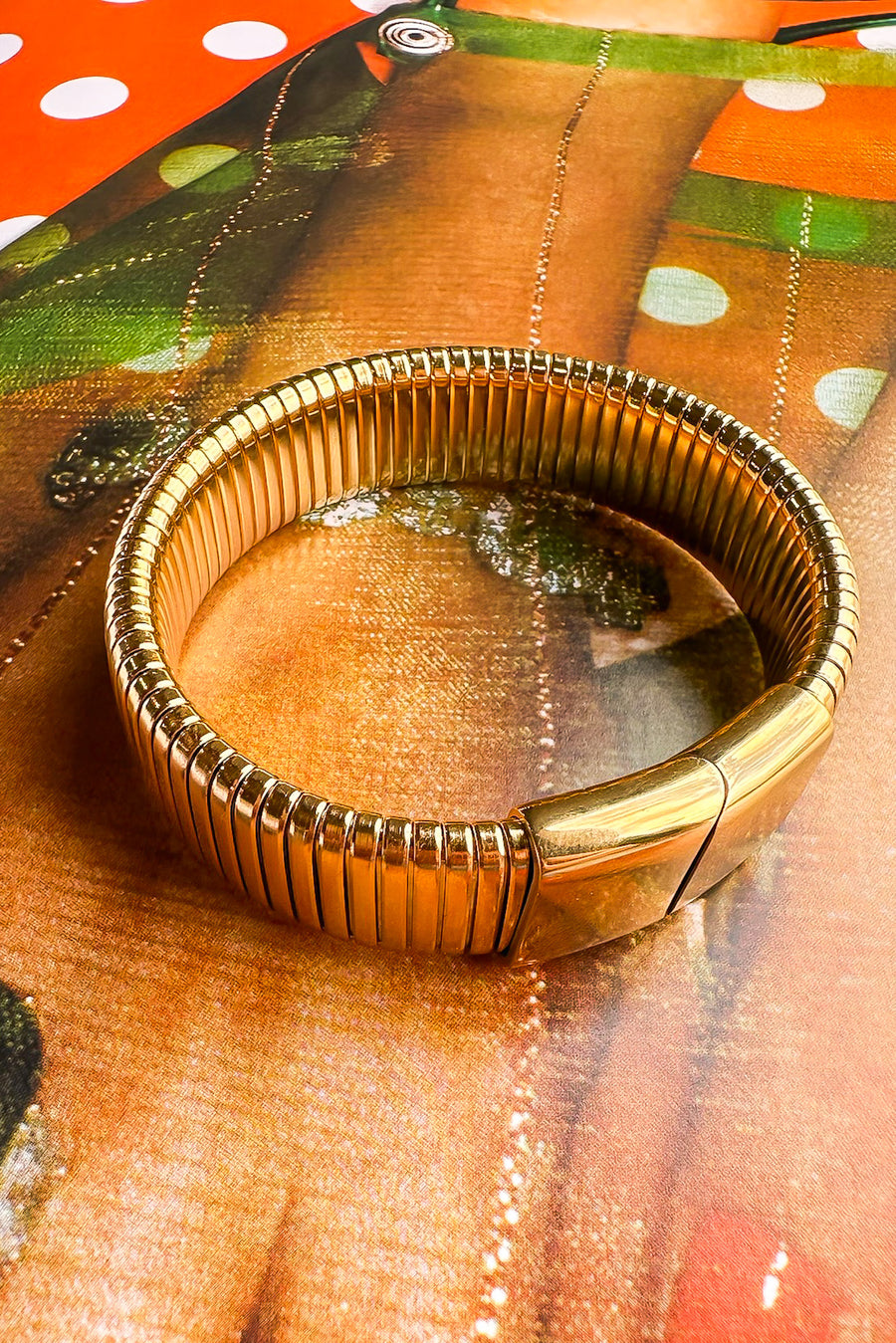 Gold Band Bracelet
