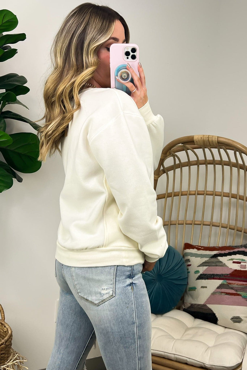  Golf Club Crest Logo Embroidered Pullover - FINAL SALE - Madison and Mallory