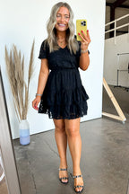  Gorgeous Excellence Lace Tiered Dress - FINAL SALE - Madison and Mallory