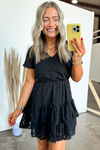  Gorgeous Excellence Lace Tiered Dress - FINAL SALE - Madison and Mallory