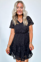  Gorgeous Excellence Lace Tiered Dress - FINAL SALE - Madison and Mallory