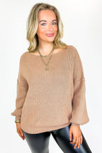 Gramm Boat Neck Ribbed Knit Sweater - BACK IN STOCK - Madison and Mallory