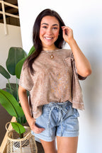 Halo Drift Oversized Pocket Top - BACK IN STOCK - Madison and Mallory