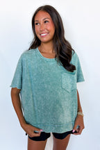Halo Drift Oversized Pocket Top - BACK IN STOCK - Madison and Mallory