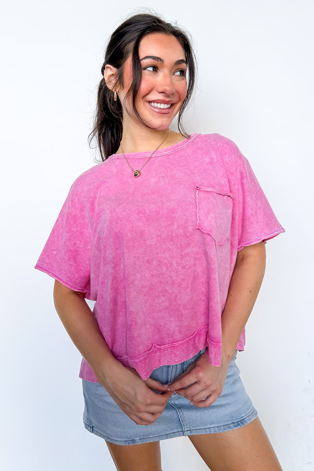 Halo Drift Oversized Pocket Top - BACK IN STOCK