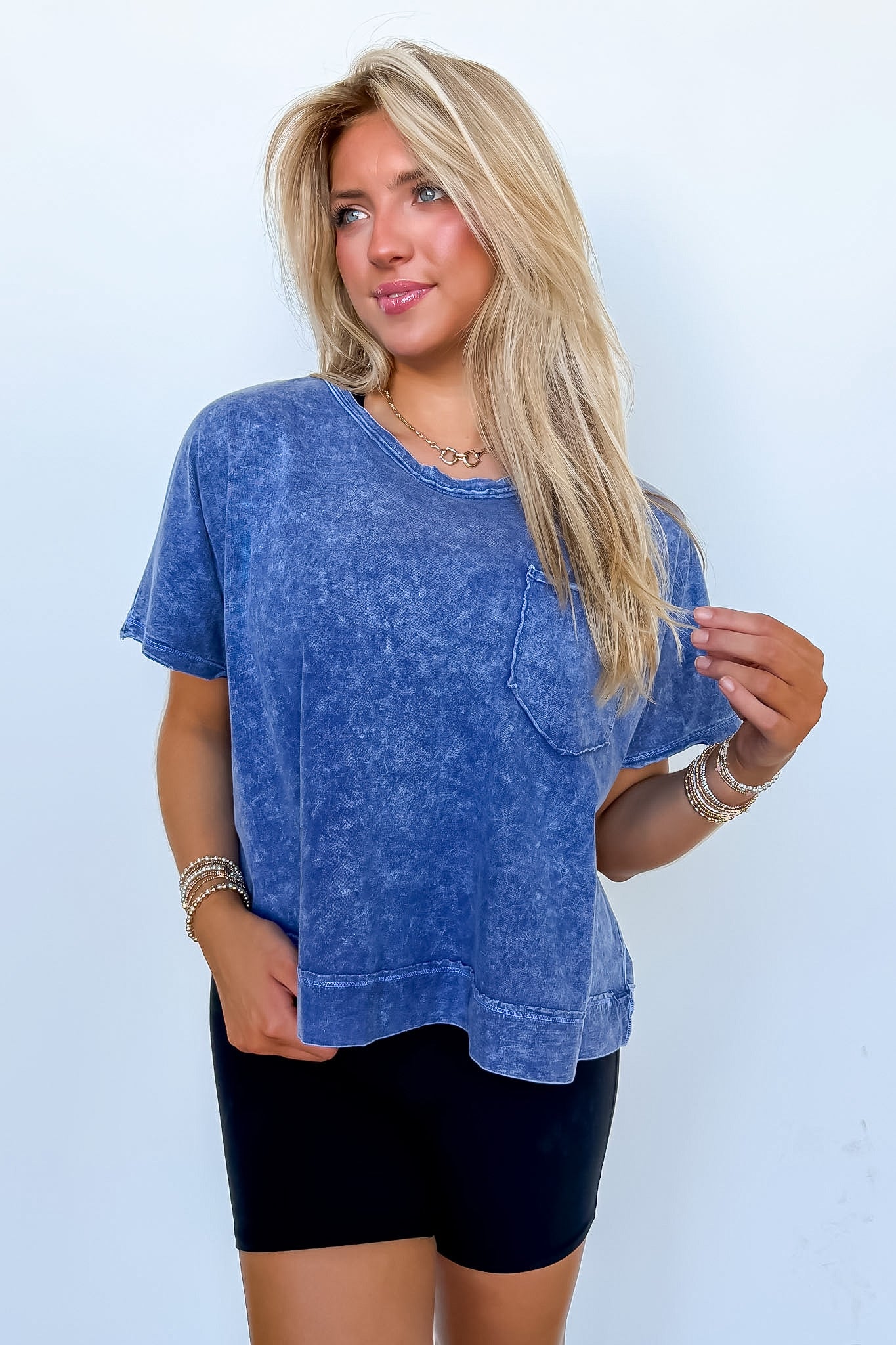 Halo Drift Oversized Pocket Top - BACK IN STOCK - Madison and Mallory