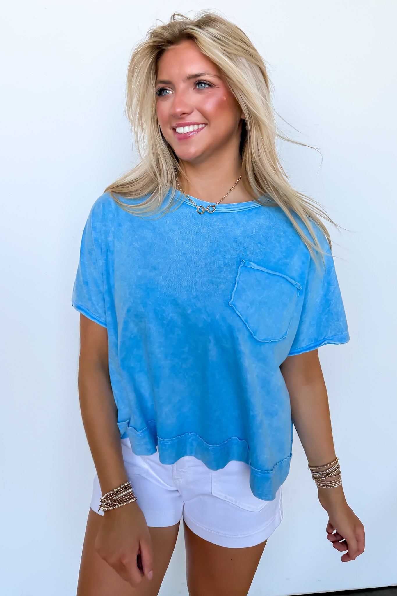 Halo Drift Oversized Pocket Top - BACK IN STOCK - Madison and Mallory