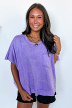 Halo Drift Oversized Pocket Top - BACK IN STOCK - Madison and Mallory