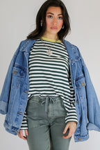 Harbor Stripe Tee - Madison and Mallory