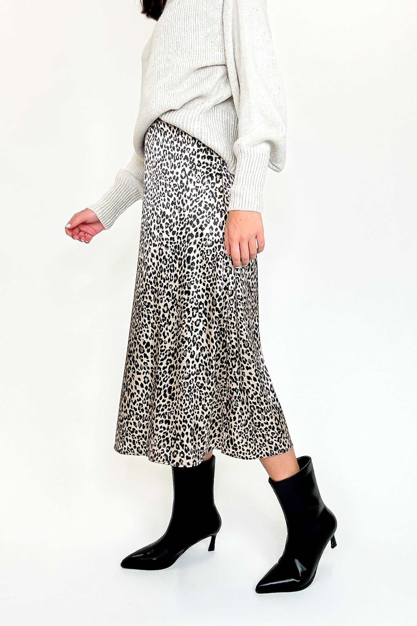 Haute Point Heeled Ankle Booties - FINAL SALE - Madison and Mallory