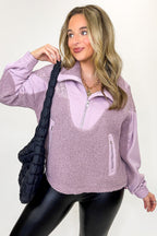Haven Cozy Textured Pullover Jacket - FINAL SALE - Madison and Mallory