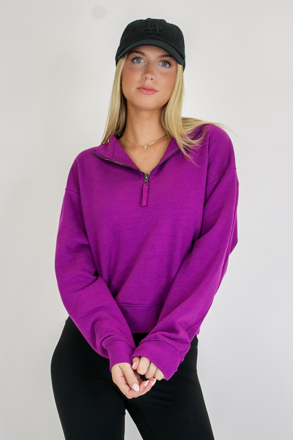 Haven Half Zip Pullover - Madison and Mallory