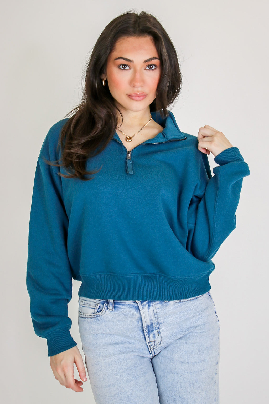 Haven Half Zip Pullover - Madison and Mallory