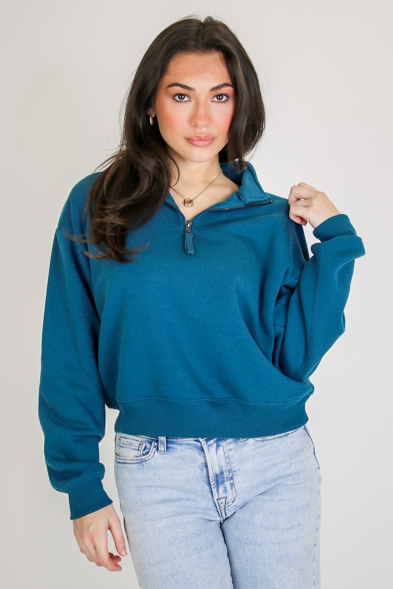 Haven Half Zip Pullover - Madison and Mallory