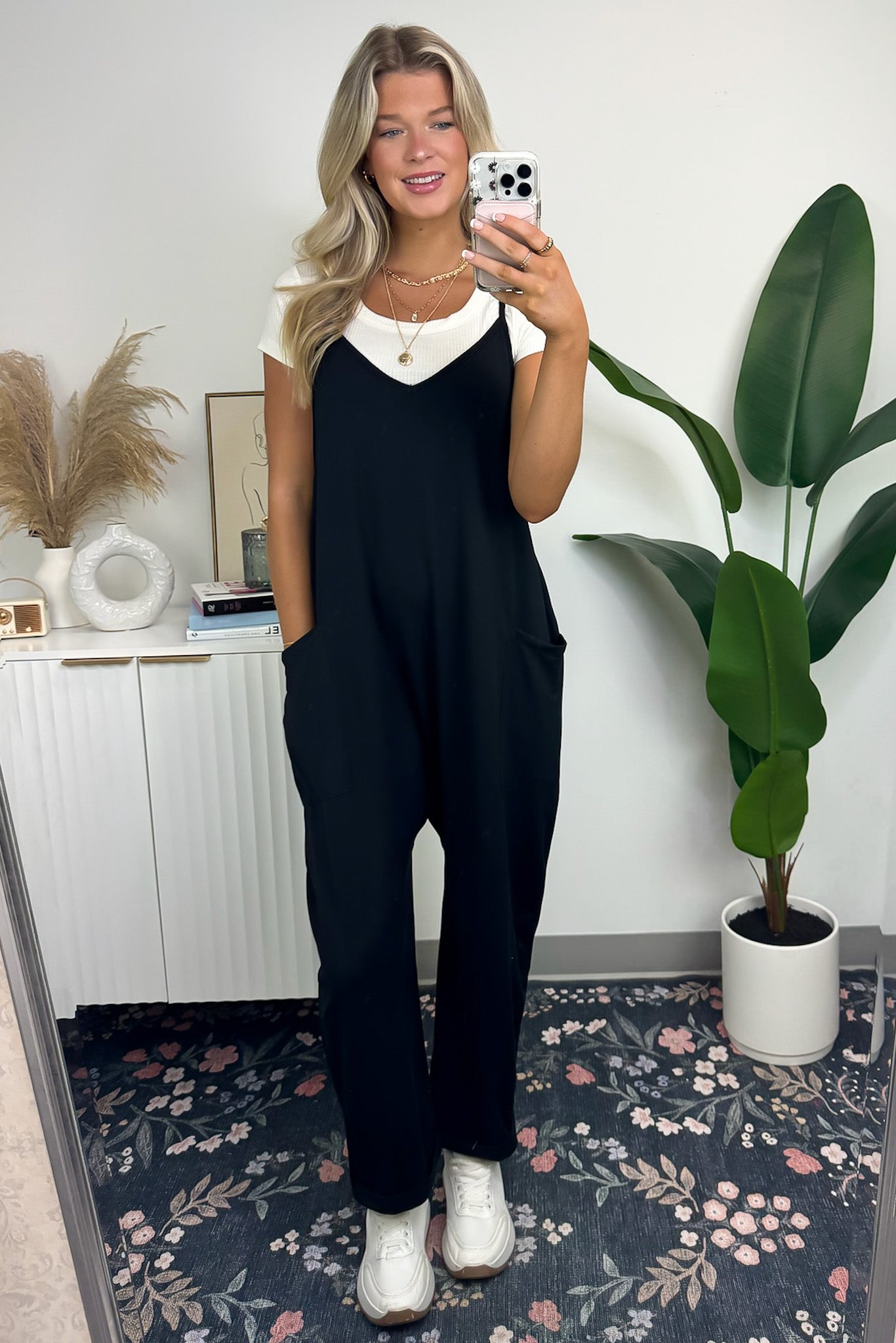  Heat Wave Relaxed Sleeveless Jumpsuit - Madison and Mallory