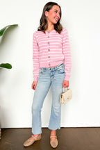 Heirloom Stripe Knit Cardigan - Madison and Mallory