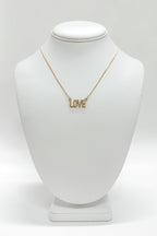 Hello Love Rhinestone Necklace - FINAL SALE - Madison and Mallory