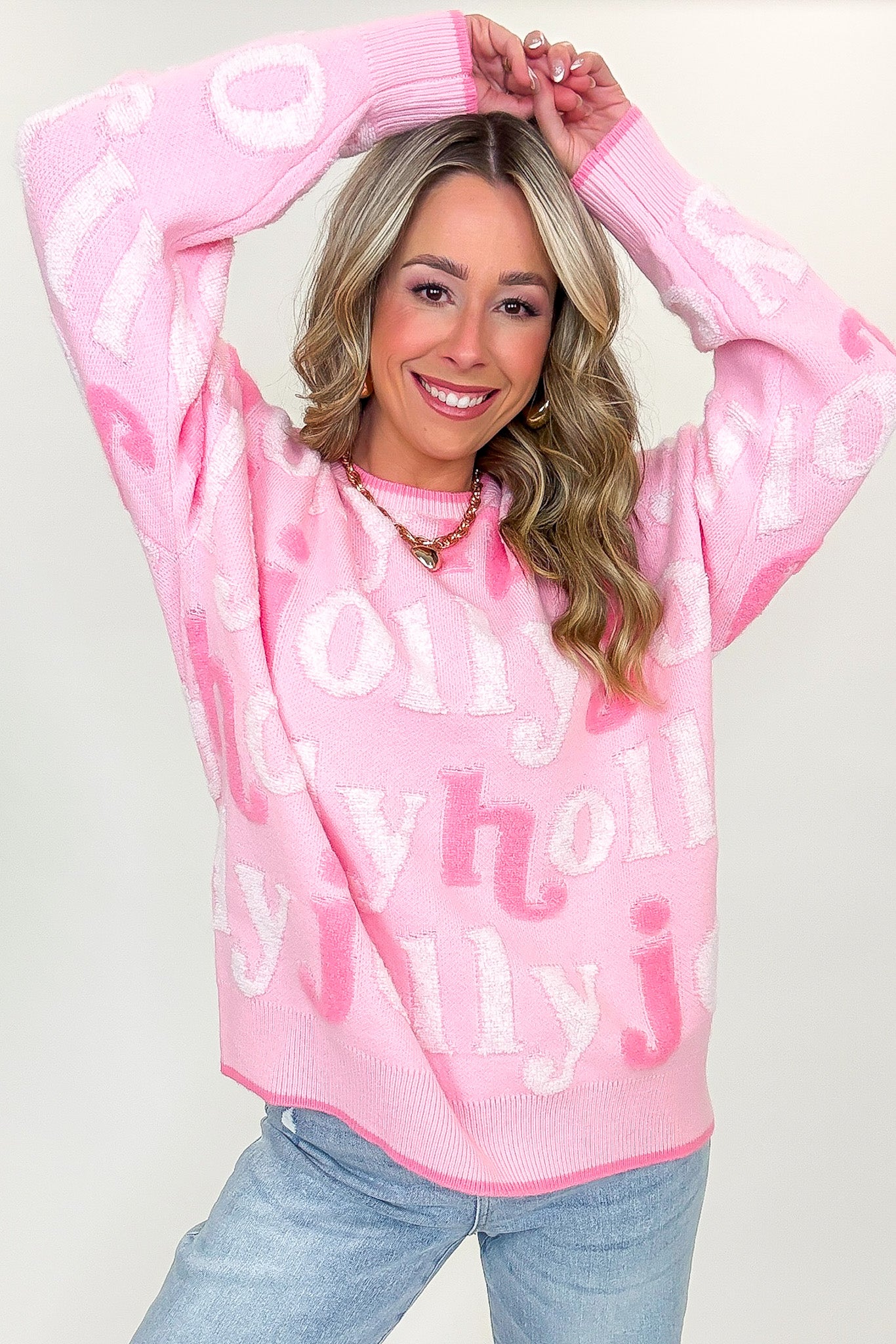 Holly Jolly Cheer Knit Sweater