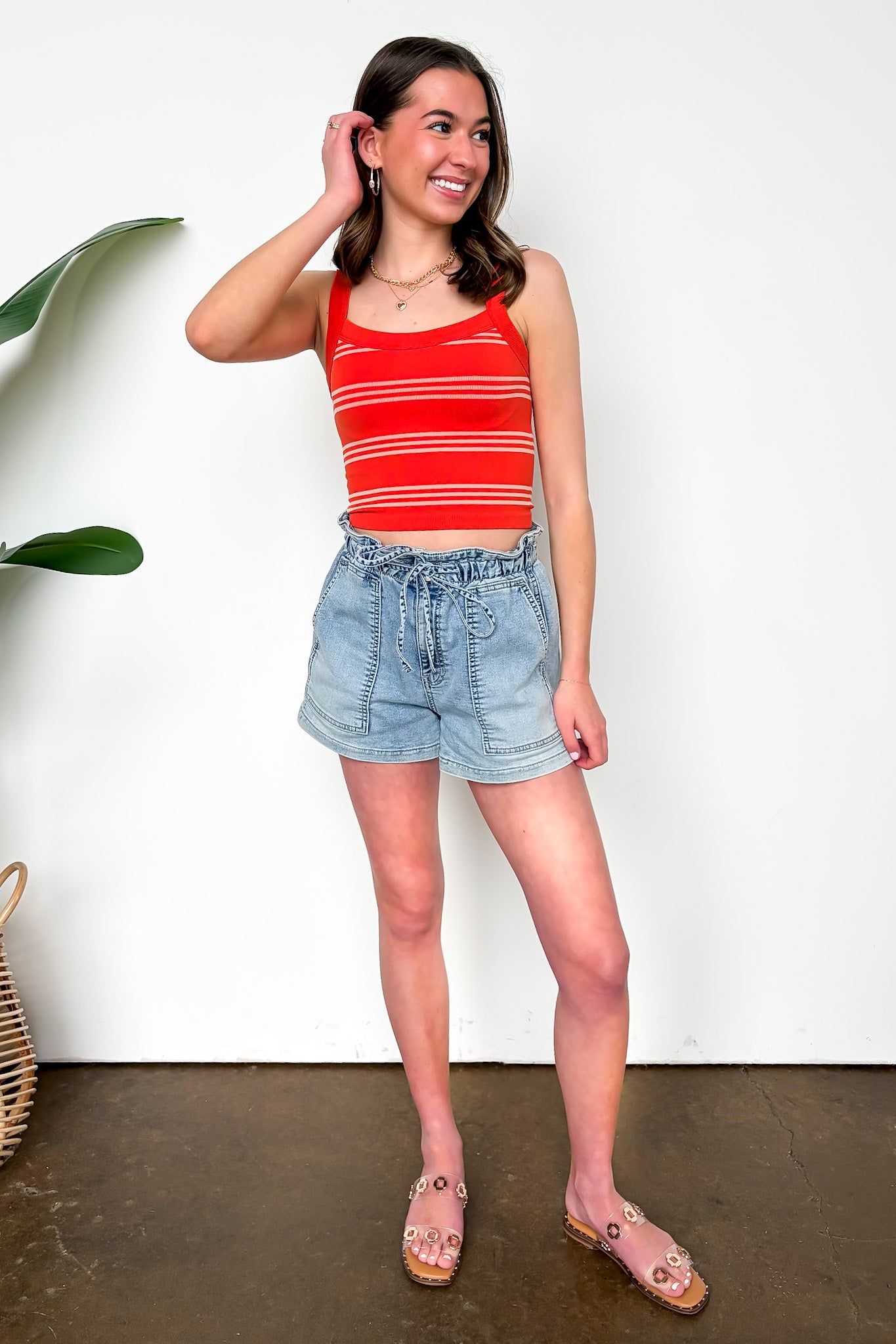 Horizon Lines Striped Tank Top - Madison and Mallory