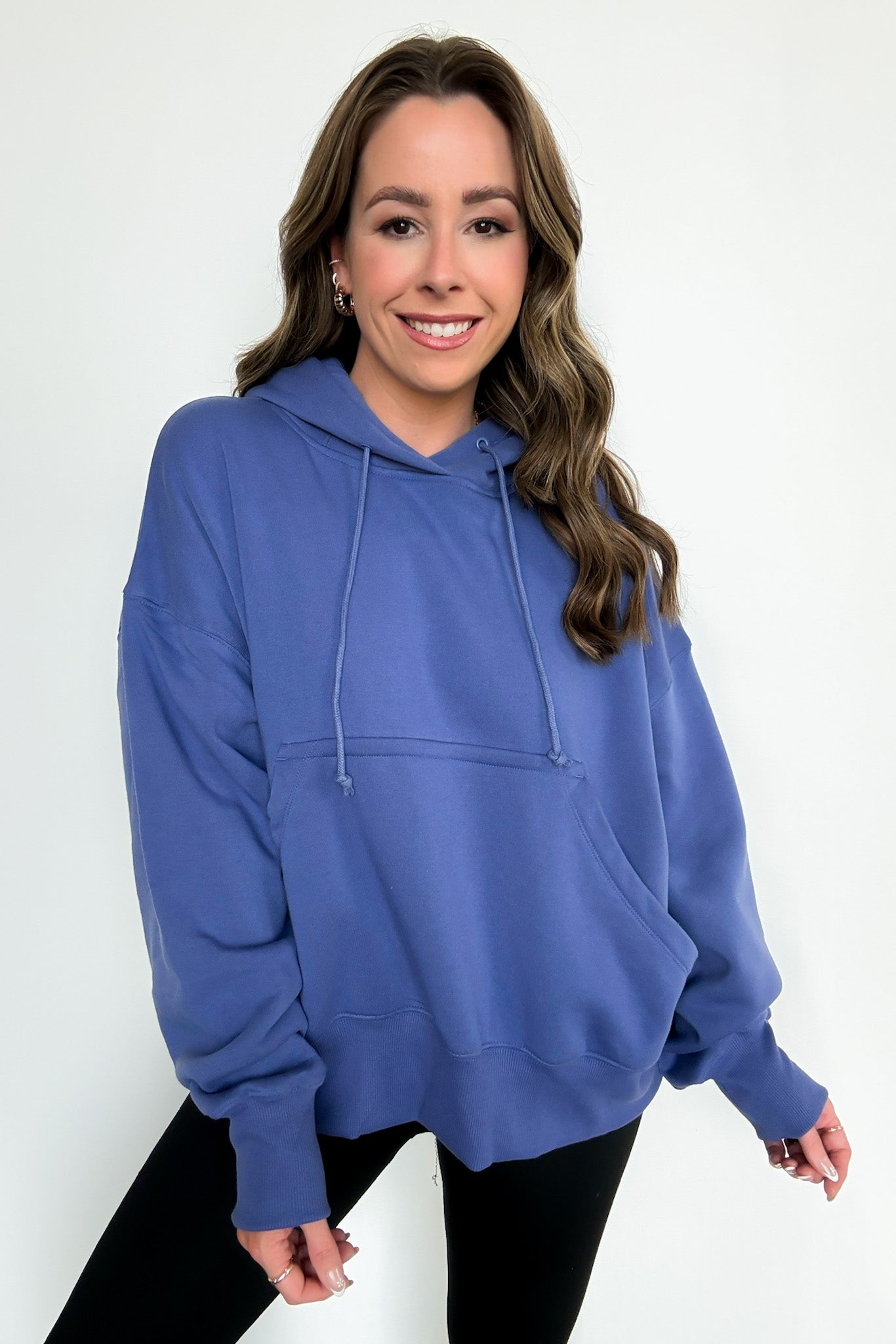 Addie Oversized Fleece Hoodie Pullover BACK IN STOCK Madison Mallory
