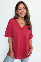Free Spirit Stone Washed Tee - BACK IN STONE - Madison and Mallory