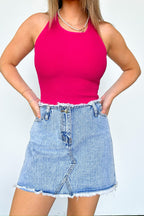 Carmelia Ribbed Tank Bodysuit - FINAL SALE - Madison and Mallory