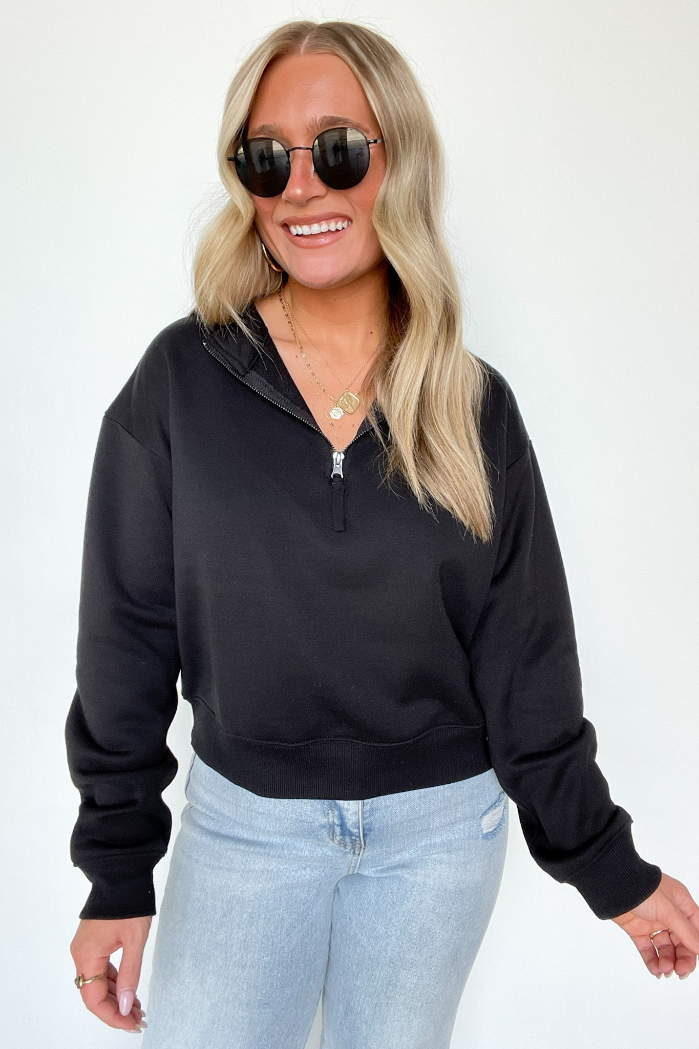 Haven Half Zip Pullover - FINAL SALE - Madison and Mallory