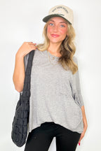 Inspire Me Casual Pocket Tee - BACK IN STOCK - Madison and Mallory