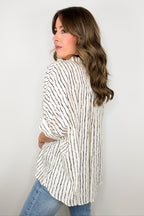 Timeless Charm Flowy Blouse Top - FINAL SALE - Madison and Mallory