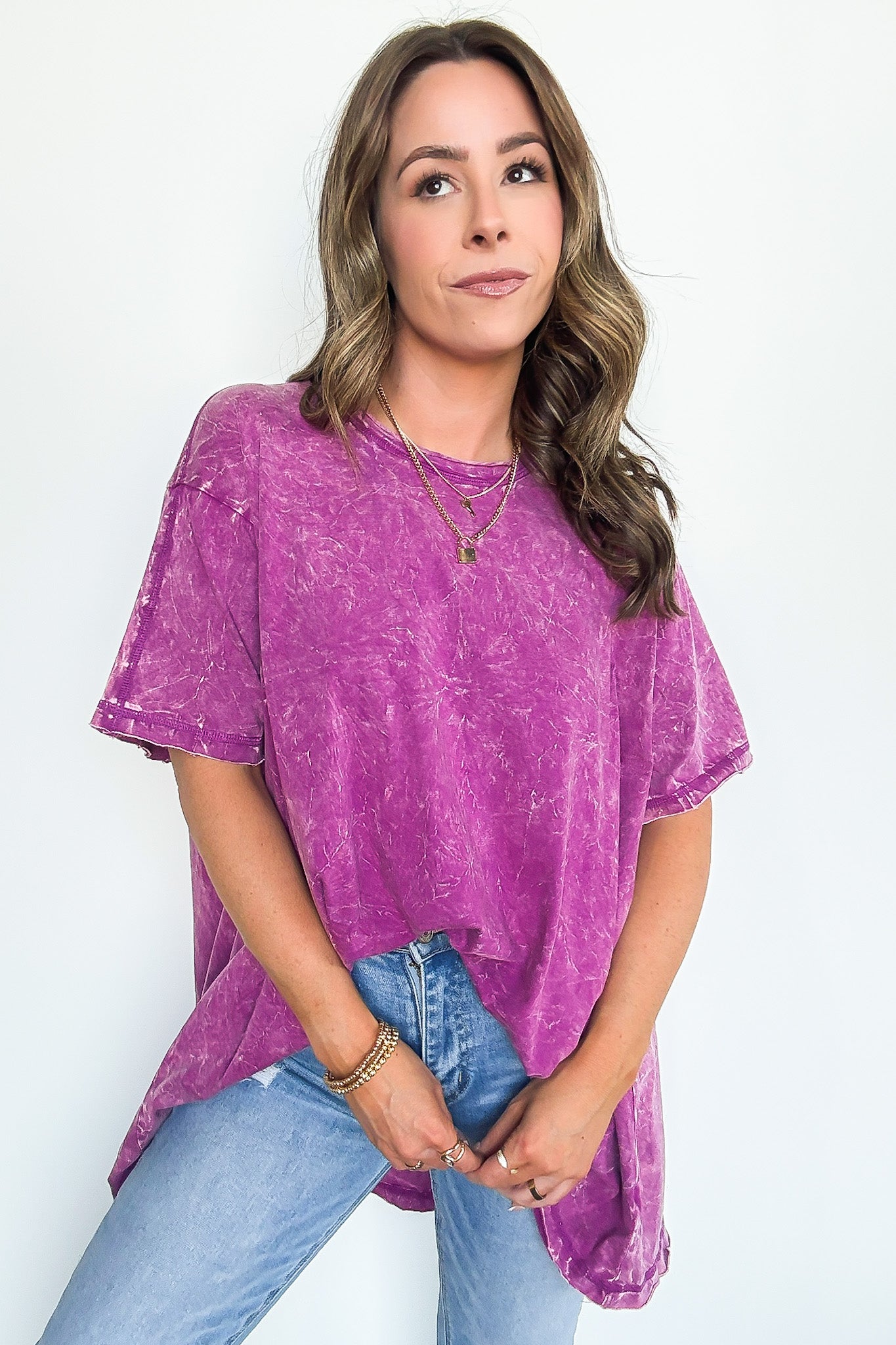 Kala Washed Drop Shoulder Relaxed Top - BACK IN STOCK - Madison and Mallory