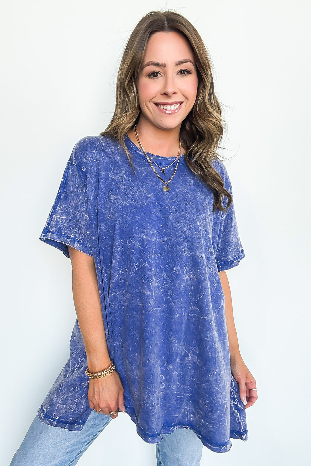 Kala Washed Drop Shoulder Relaxed Top - BACK IN STOCK - Madison and Mallory