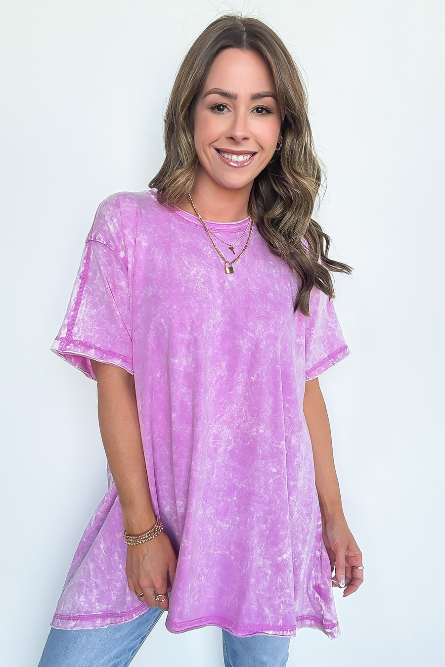 Kala Washed Drop Shoulder Relaxed Top - BACK IN STOCK - Madison and Mallory