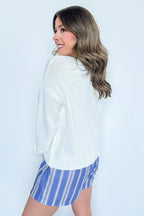 USA Graphic Knit Sweater - Madison and Mallory