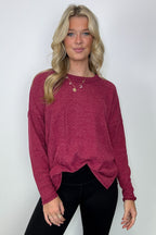 Chill Essentials Ribbed Brushed Knit Pocket Top - FINAL SALE - Madison and Mallory
