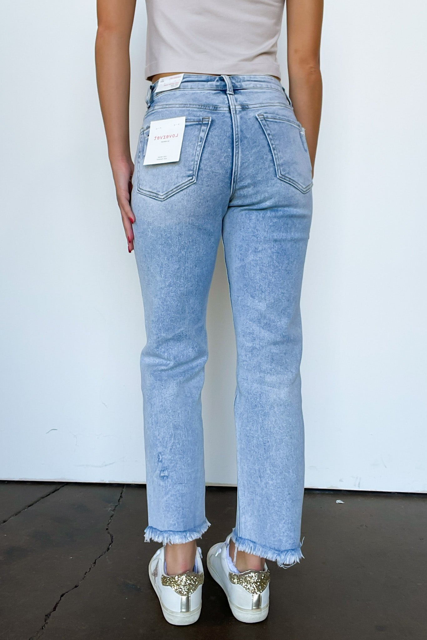  Zayla Tummy Control High Rise Straight Jeans - Madison and Mallory