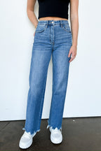 Easy Stride Tummy Control 90's Vintage Super High Loose Jeans - Madison and Mallory