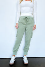 Zayna High Rise Cargo Joggers - FINAL SALE - Madison and Mallory