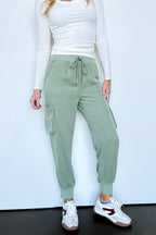 Zayna High Rise Cargo Joggers - FINAL SALE - Madison and Mallory