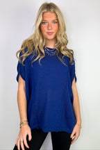 Candice Drop Shoulder Exposed Seam Sweater - BACK IN STOCK