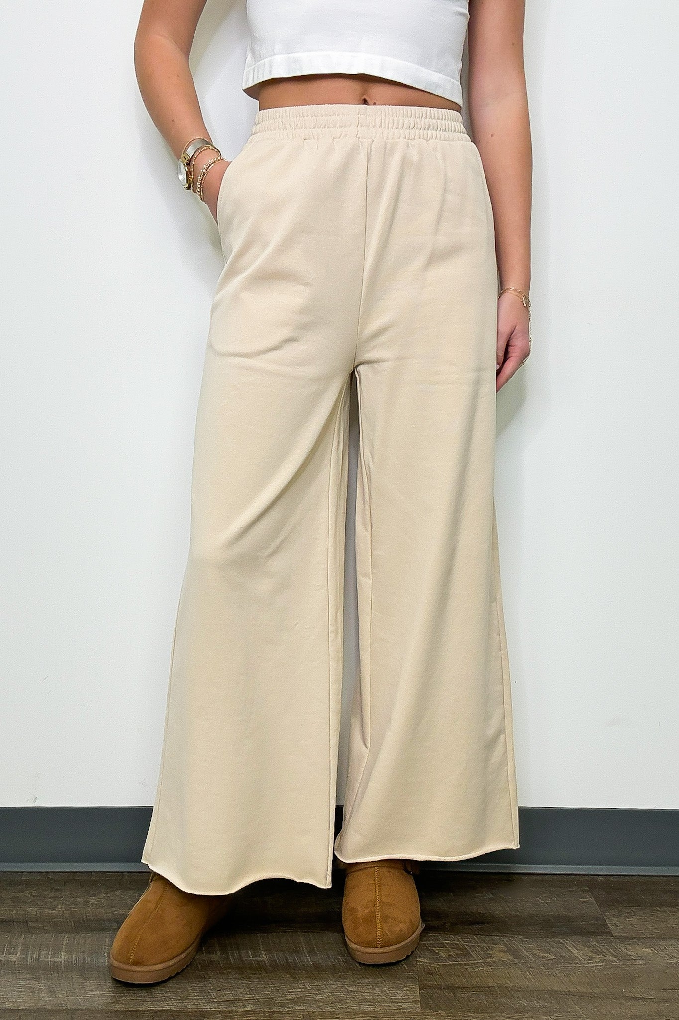 Lakeyn Wide Leg Pants - FINAL SALE - Madison and Mallory