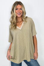 Free Spirit Stone Washed Tee - BACK IN STONE - Madison and Mallory