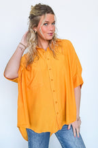 Ayla Textured Knit Button Down Top - FINAL SALE - Madison and Mallory