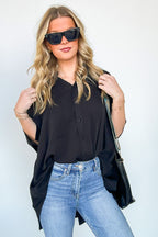 Ayla Textured Knit Button Down Top - FINAL SALE - Madison and Mallory