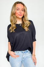 Easy Does It Flowy Knit Tunic Top