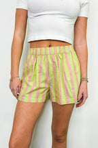 Coreen Striped Shorts - FINAL SALE - Madison and Mallory
