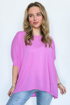 Easy Does It Flowy Knit Tunic Top - Madison and Mallory